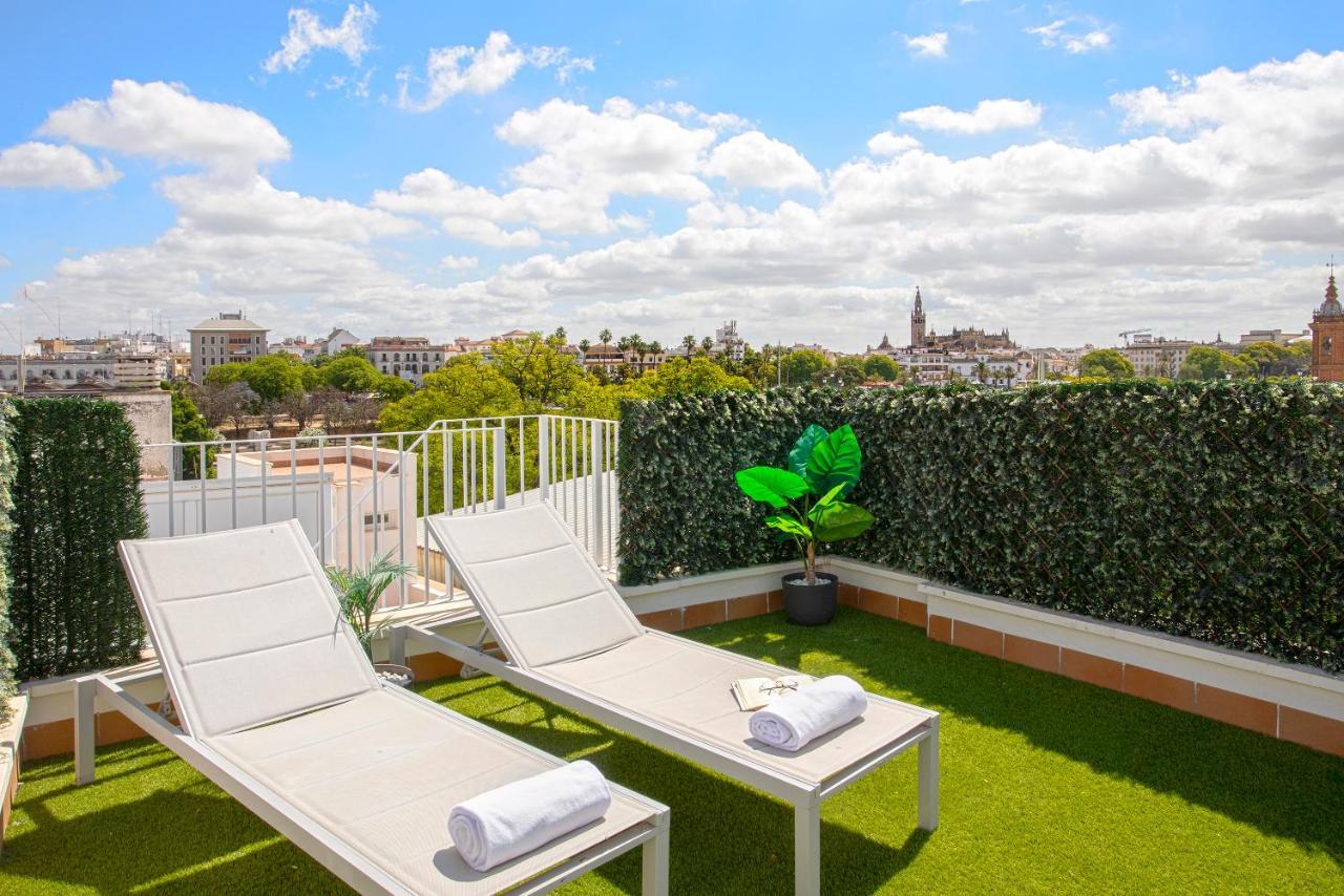 Genteel Home Castilla Terrace Sevilla Bagian luar foto