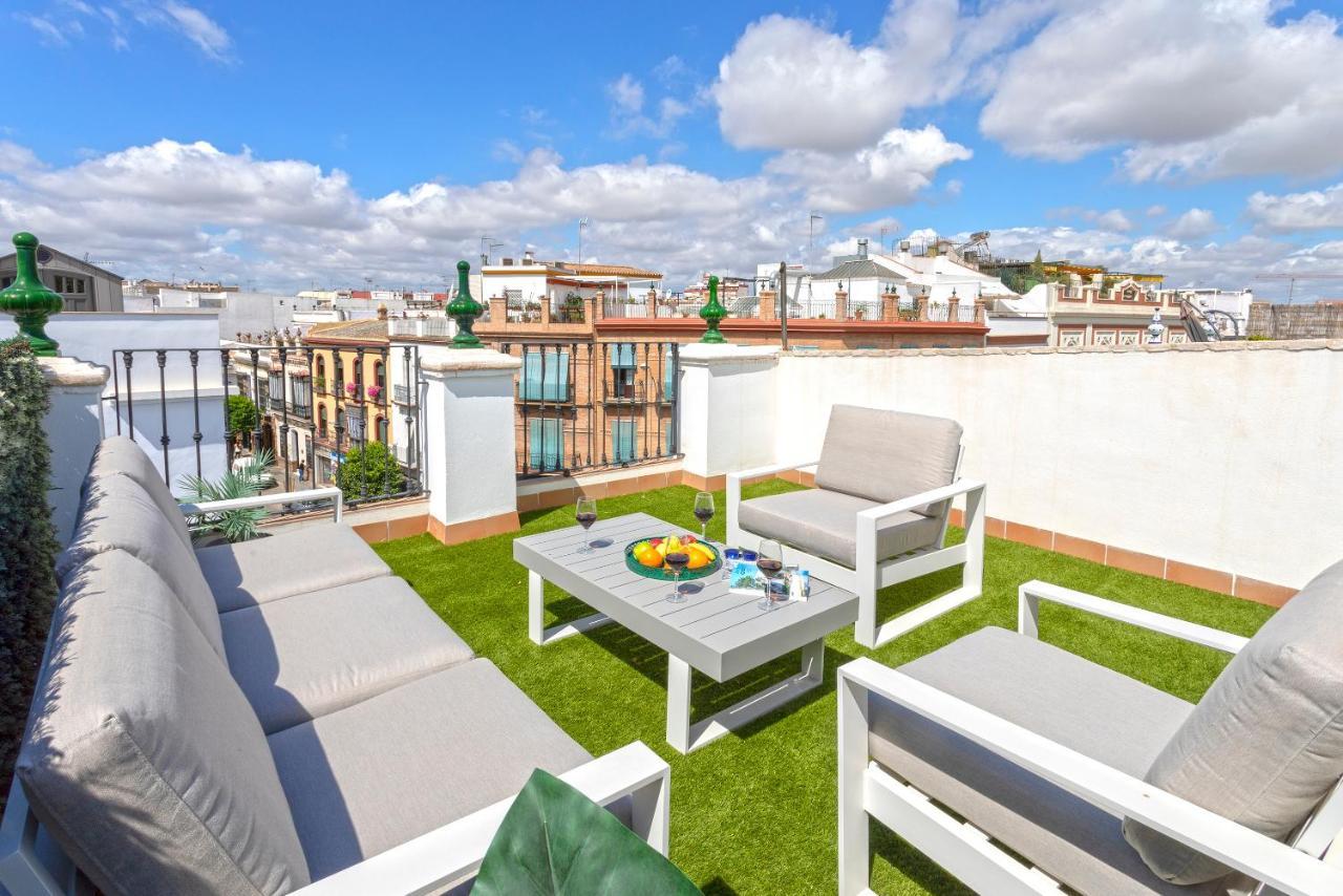 Genteel Home Castilla Terrace Sevilla Bagian luar foto